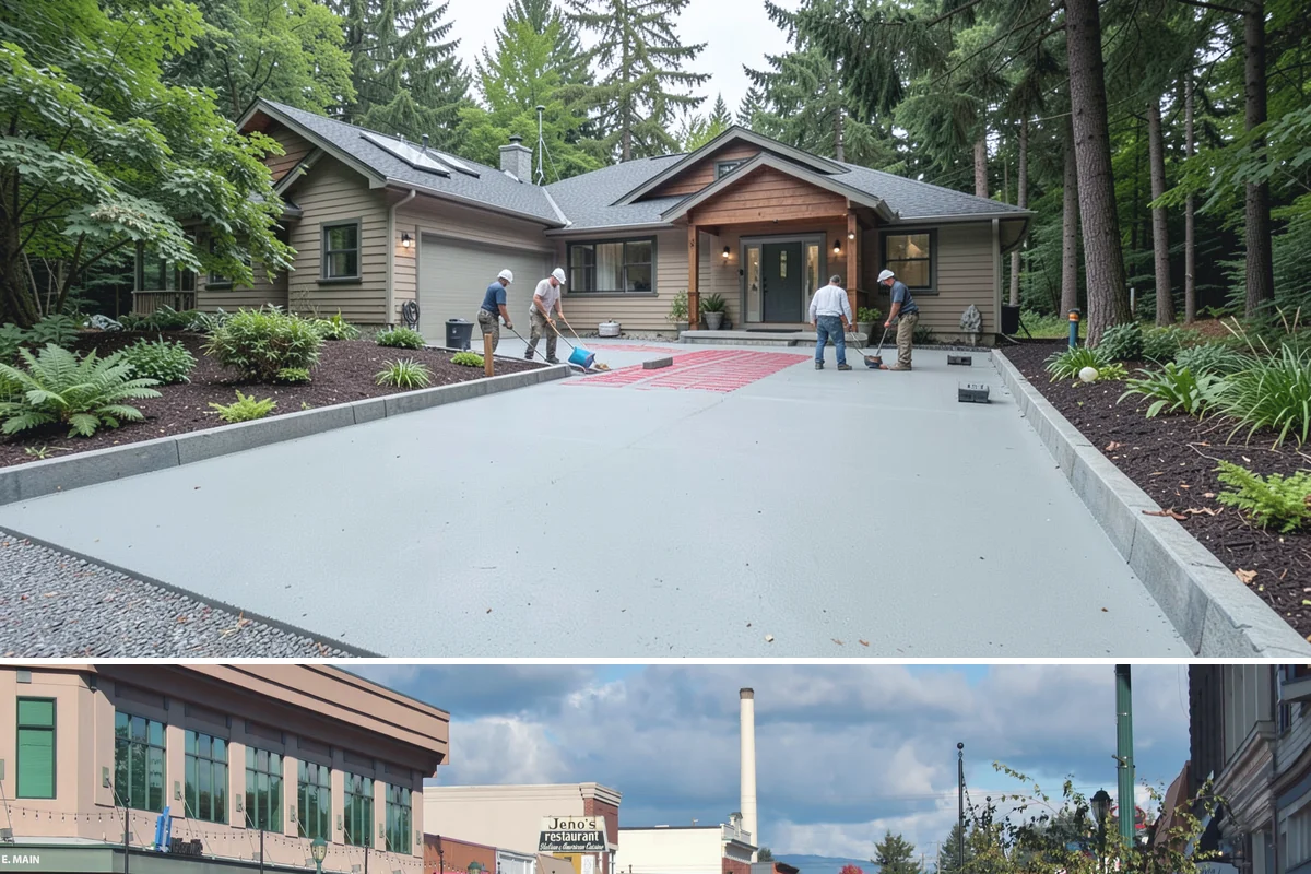 Carriage Garage Door Installation in Monroe, Snohomish County, WA - These doors can be installed year-round, with fall a good time to seal the garage before winter.