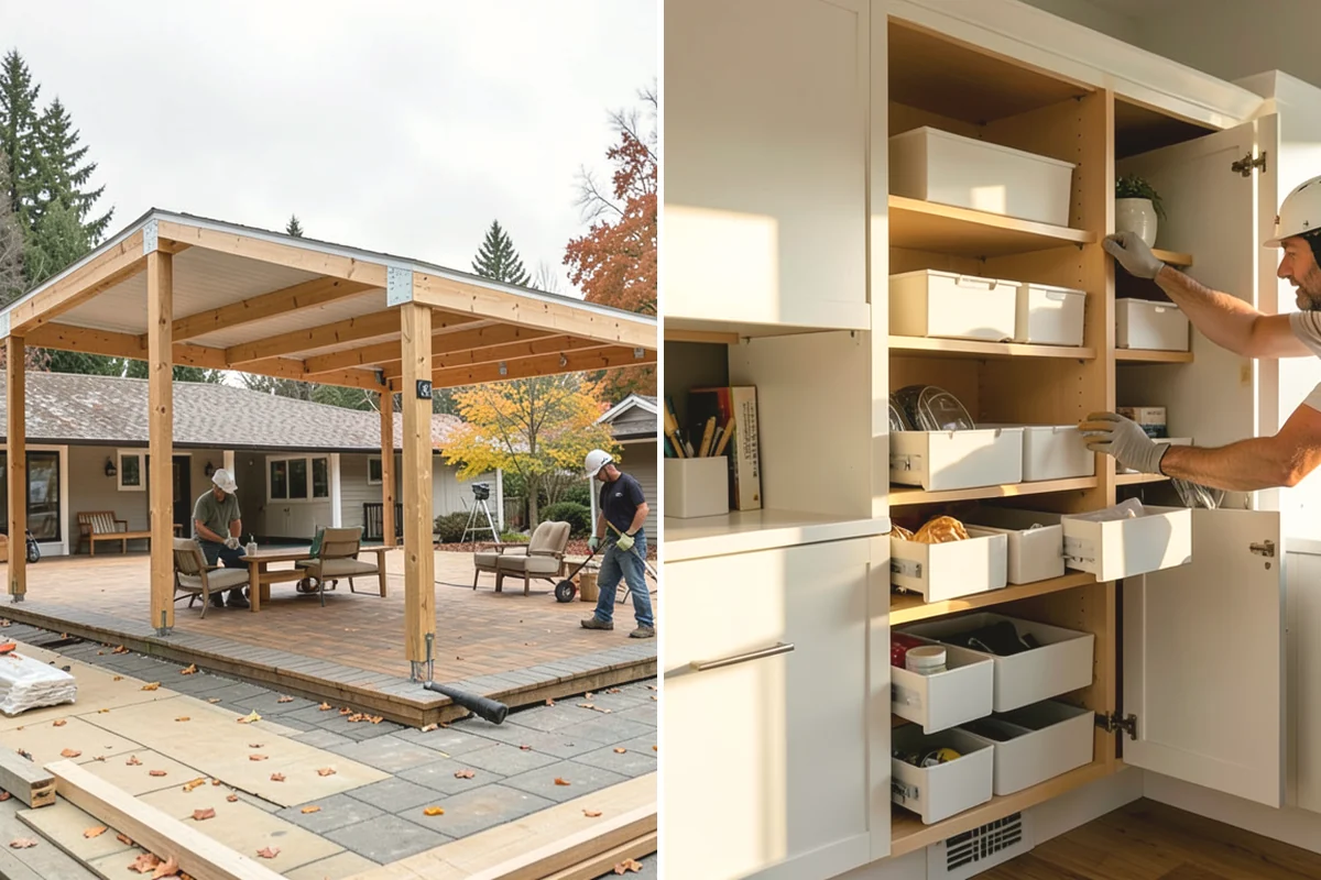 Carriage Garage Door Installation in Mukilteo, Snohomish County, WA - Confirm the opening and select the carriage door design