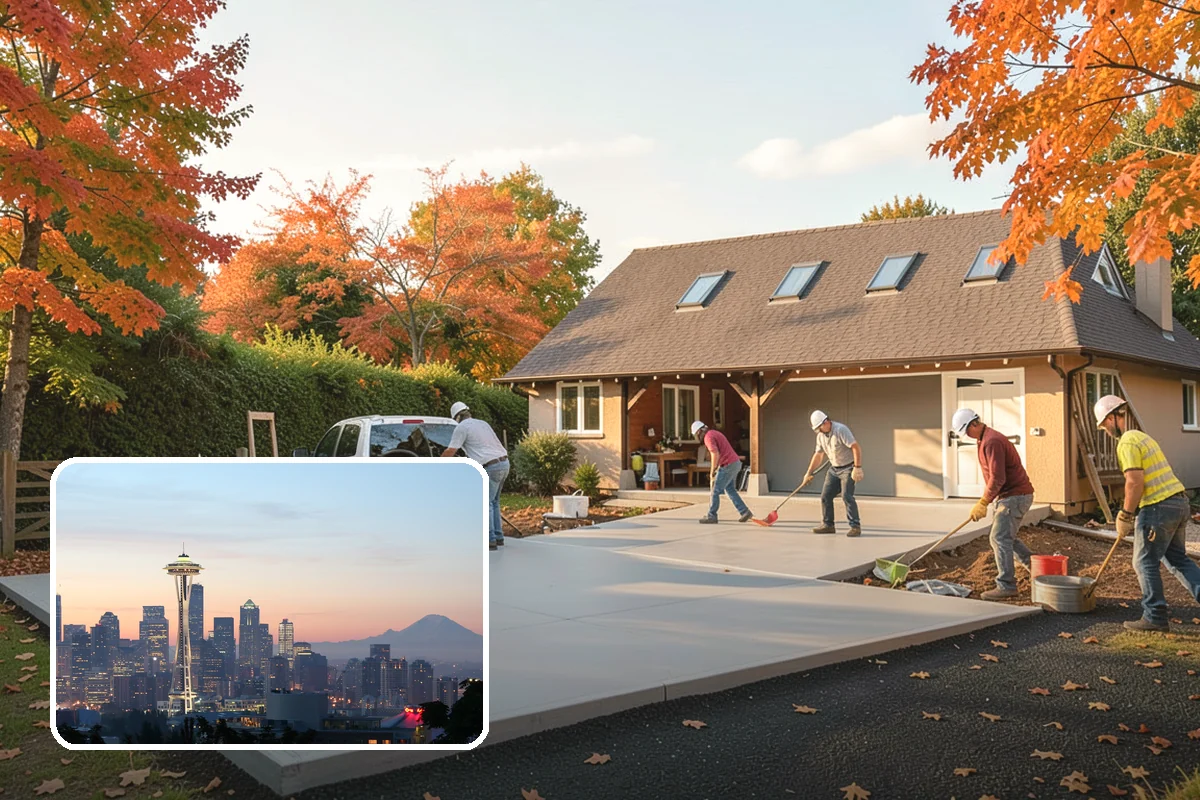 Carriage Garage Door Installation in Seattle, King County, WA - Classic carriage look with modern overhead operation