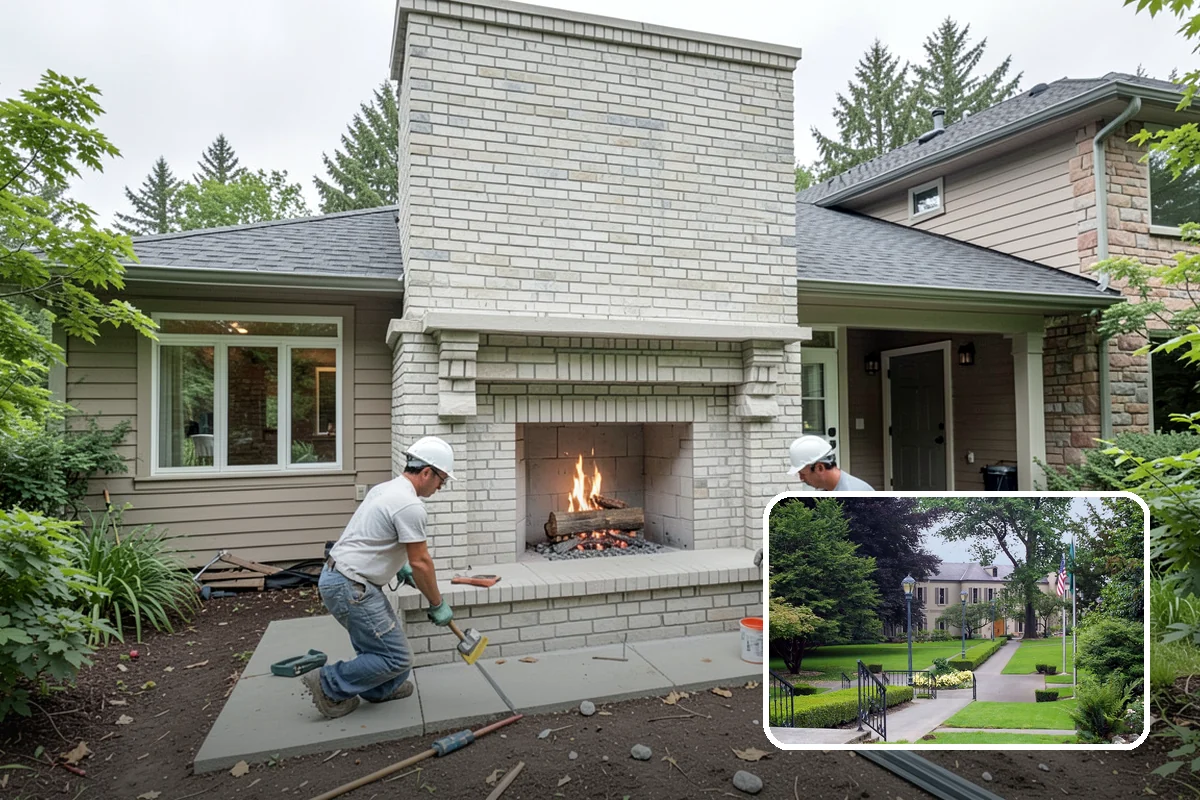 Carriage Garage Door Installation in Woodinville, King County, WA - Classic carriage look with modern overhead operation