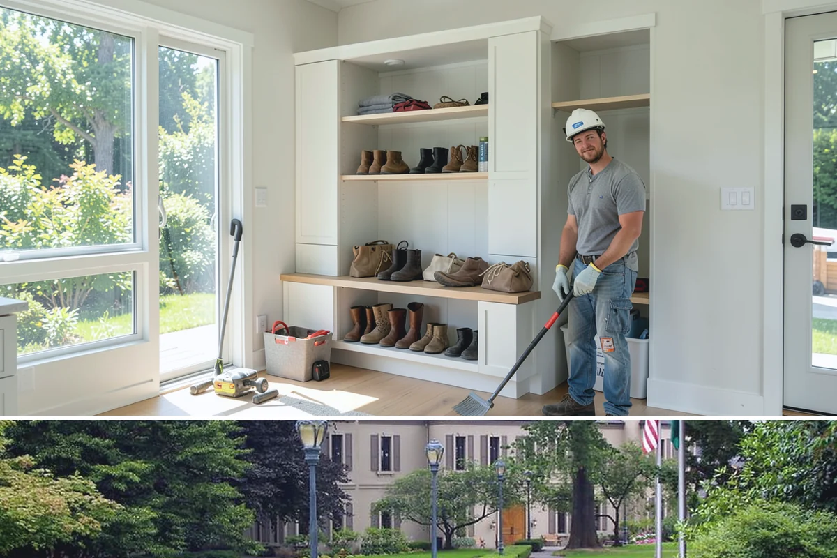 Carriage Garage Door Installation in Woodinville, King County, WA - These doors can be installed year-round, with fall a good time to seal the garage before winter.