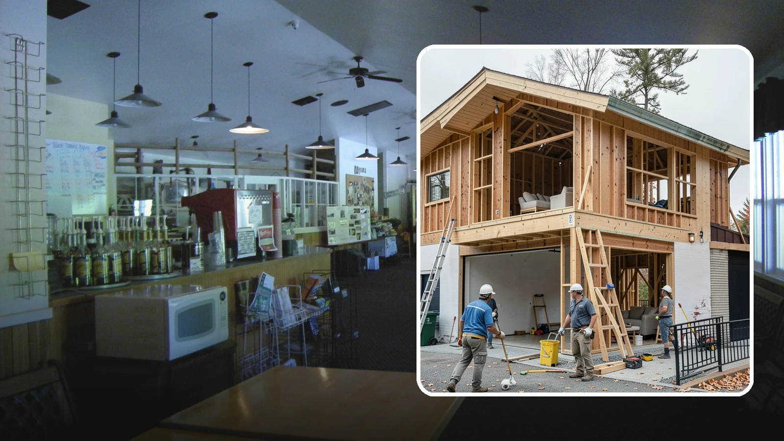 Carriage House Construction in Black Diamond, King County, WA - Carriage house construction that pairs vehicle storage below with private living space above on your Western Washington lot.