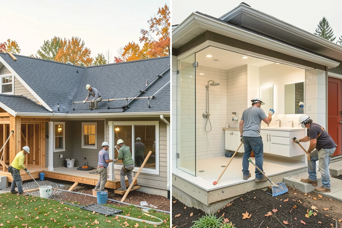 Carriage House Construction in Bothell, King County, WA - We plan the carriage house layout and placement