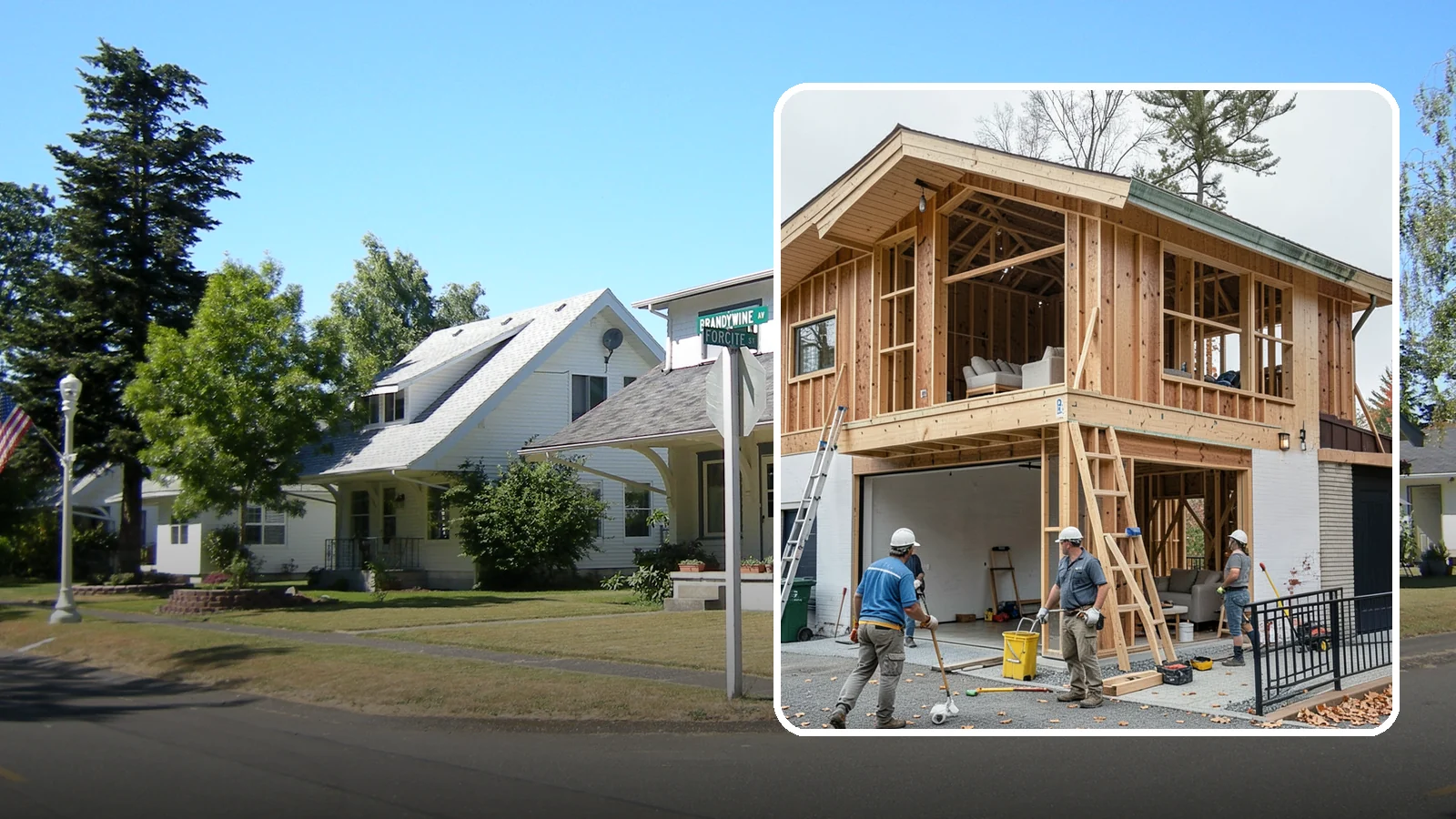Carriage House Construction in DuPont, Pierce County, WA - Carriage house construction that pairs vehicle storage below with private living space above on your Western Washington lot.