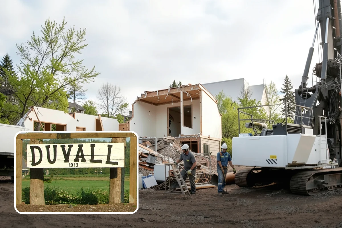 Carriage House Construction in Duvall, King County, WA - Vehicle storage and living space in one structure