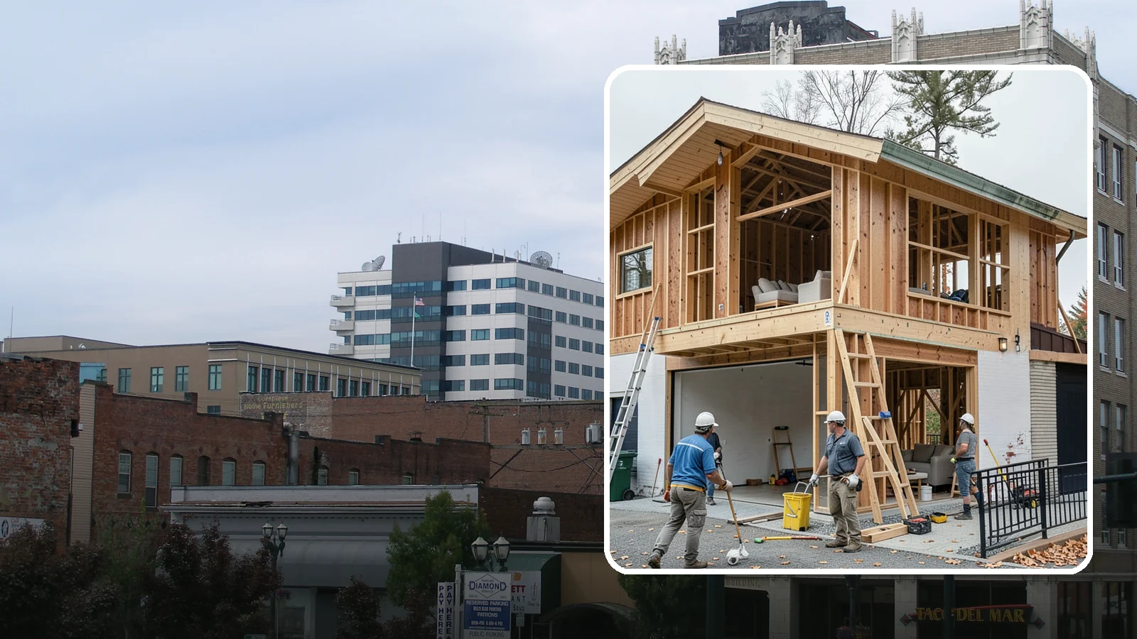 Carriage House Construction in Everett, Snohomish County, WA - Carriage house construction that pairs vehicle storage below with private living space above on your Western Washington lot.