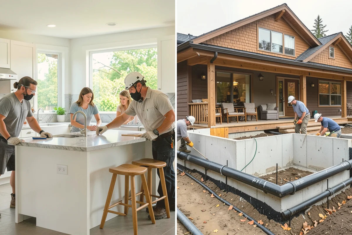 Carriage House Construction in Fife, Pierce County, WA - We plan the carriage house layout and placement
