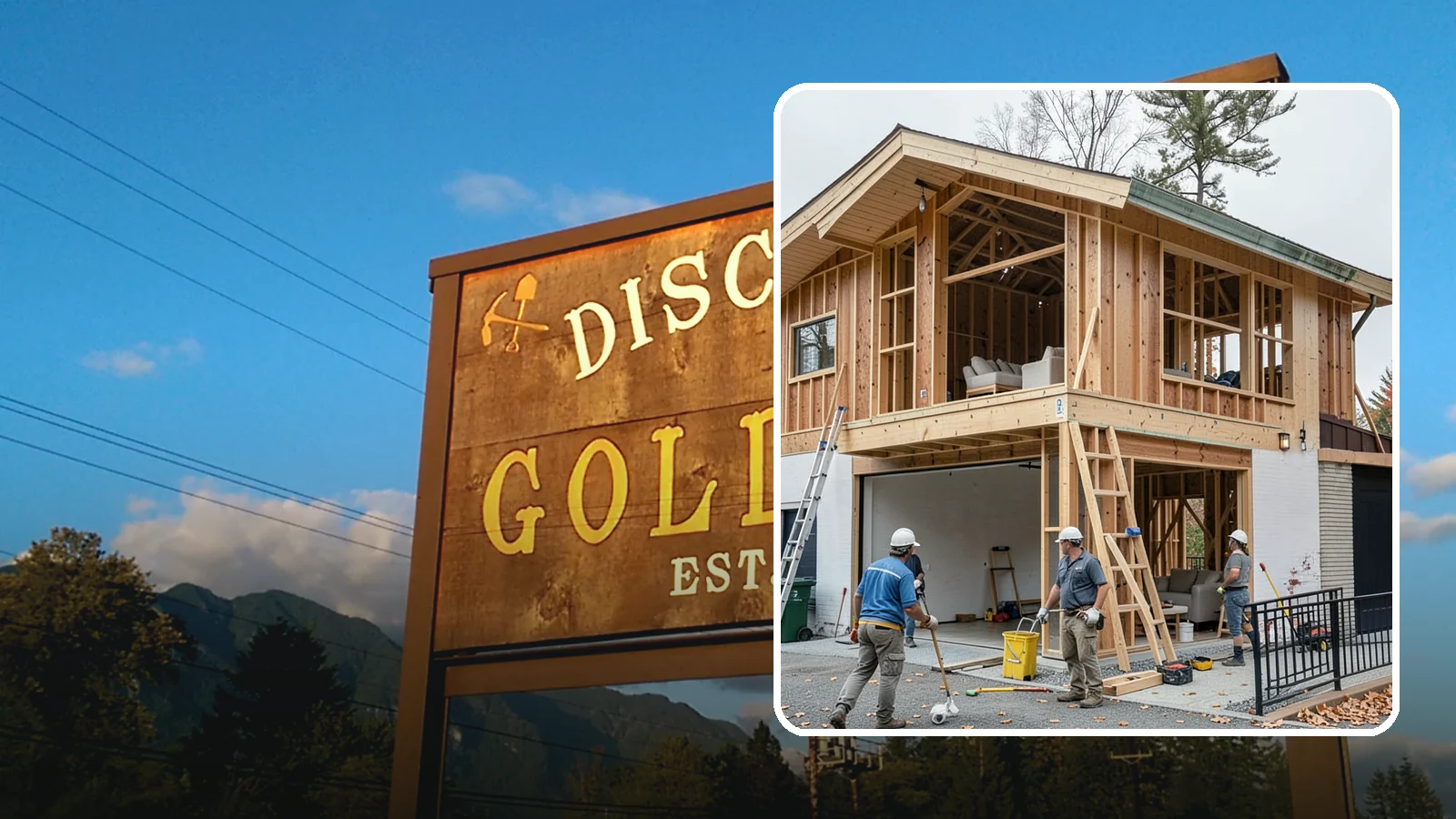 Carriage House Construction in Gold Bar, Snohomish County, WA - Carriage house construction that pairs vehicle storage below with private living space above on your Western Washington lot.