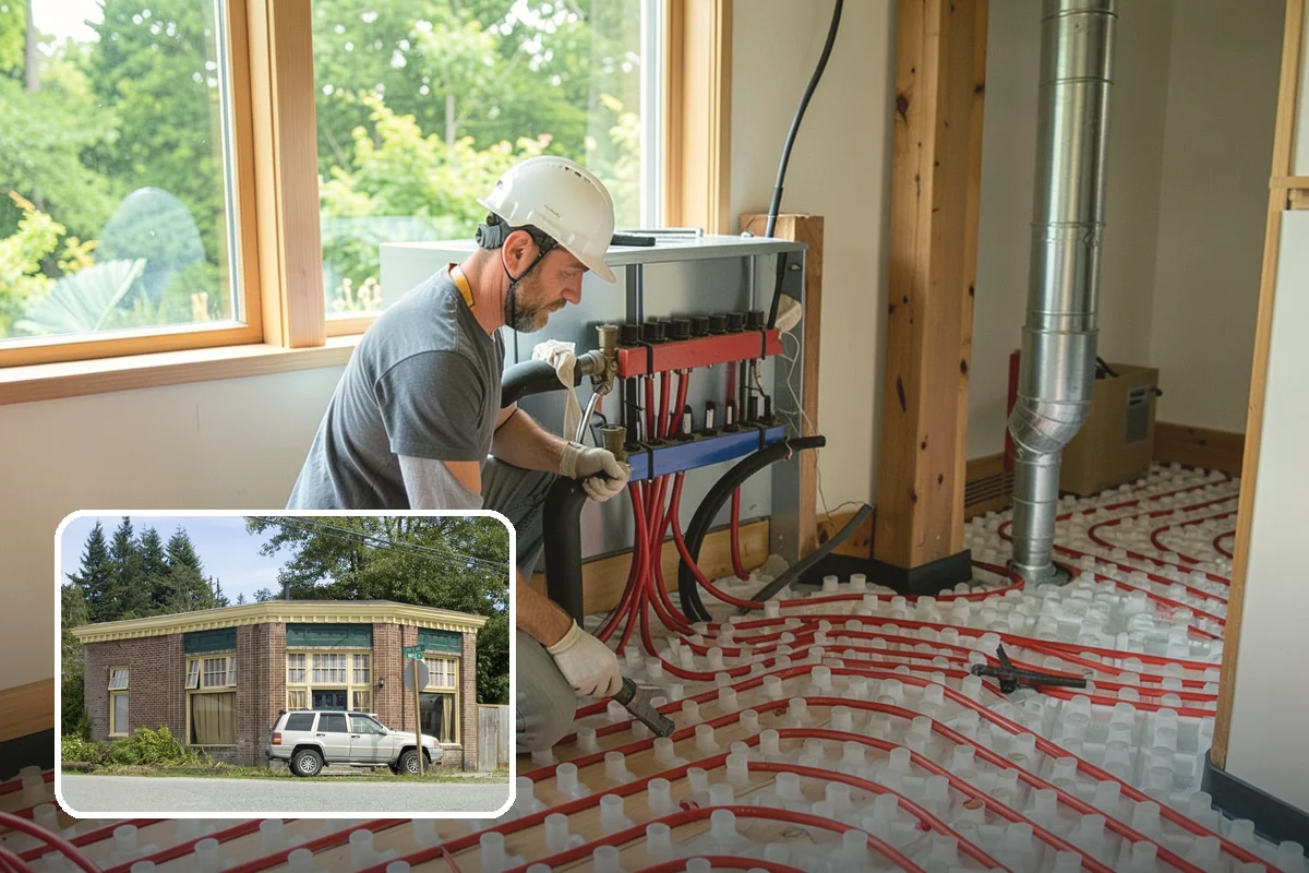 Carriage House Construction in Hamilton, Skagit County, WA - Vehicle storage and living space in one structure