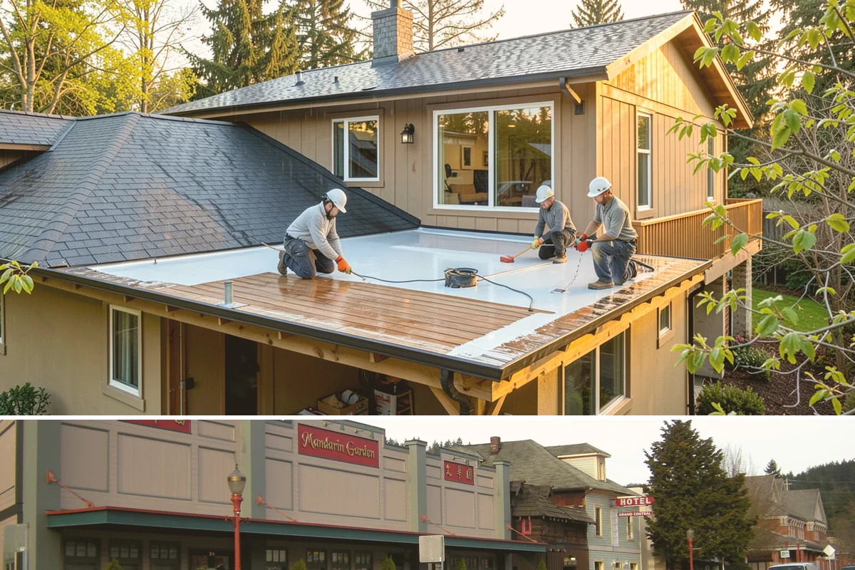 Carriage House Construction in Issaquah, King County, WA - Given the substantial exterior construction, the carriage house shell is best built during the drier late-spring-to-early-fall...