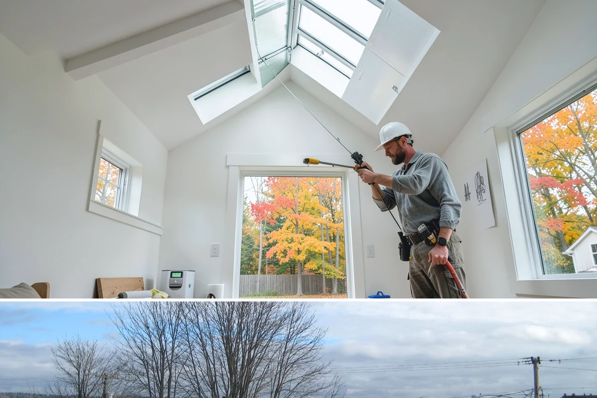 Carriage House Construction in Langley, Island County, WA - Given the substantial exterior construction, the carriage house shell is best built during the drier late-spring-to-early-fall...