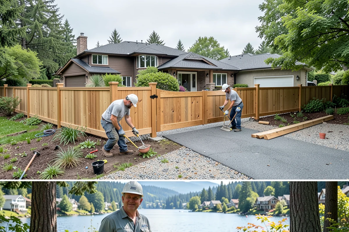 Carriage House Construction in Milton, King County, WA - Given the substantial exterior construction, the carriage house shell is best built during the drier late-spring-to-early-fall...