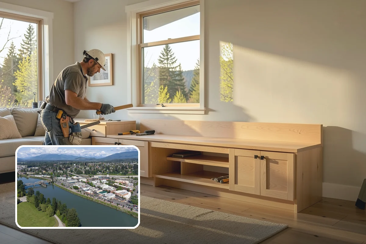Carriage House Construction in Mount Vernon, Skagit County, WA - Vehicle storage and living space in one structure