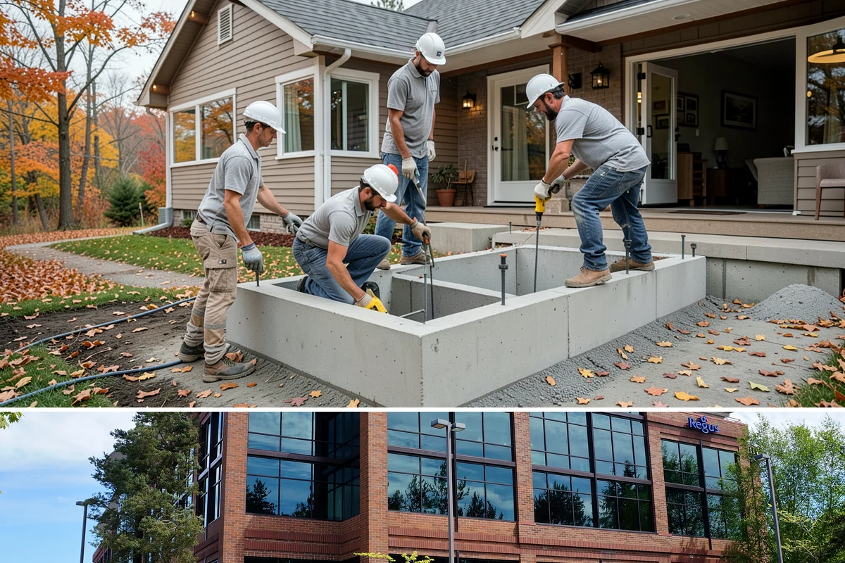 Carriage House Construction in Mountlake Terrace, Snohomish County, WA - Given the substantial exterior construction, the carriage house shell is best built during the drier late-spring-to-early-fall...