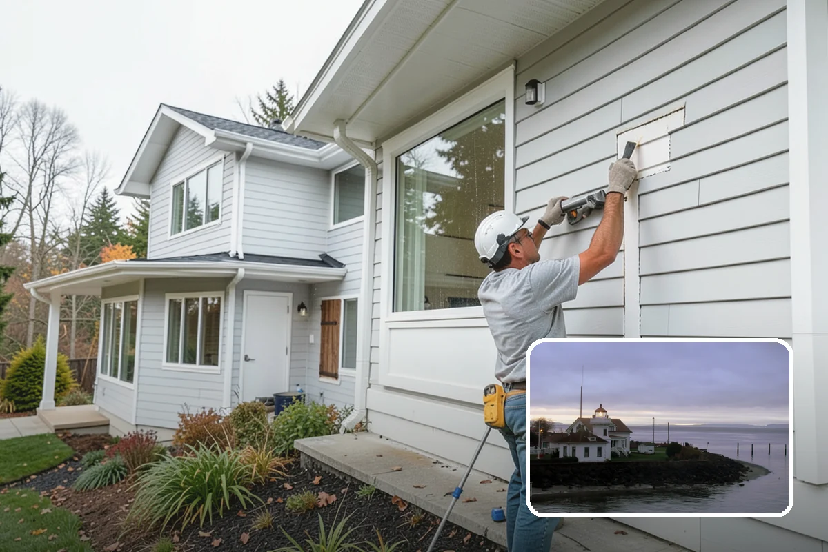 Carriage House Construction in Mukilteo, Snohomish County, WA - Vehicle storage and living space in one structure