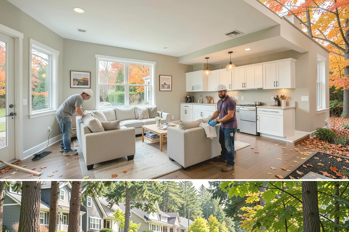 Carriage House Construction in Normandy Park, King County, WA - Given the substantial exterior construction, the carriage house shell is best built during the drier late-spring-to-early-fall...