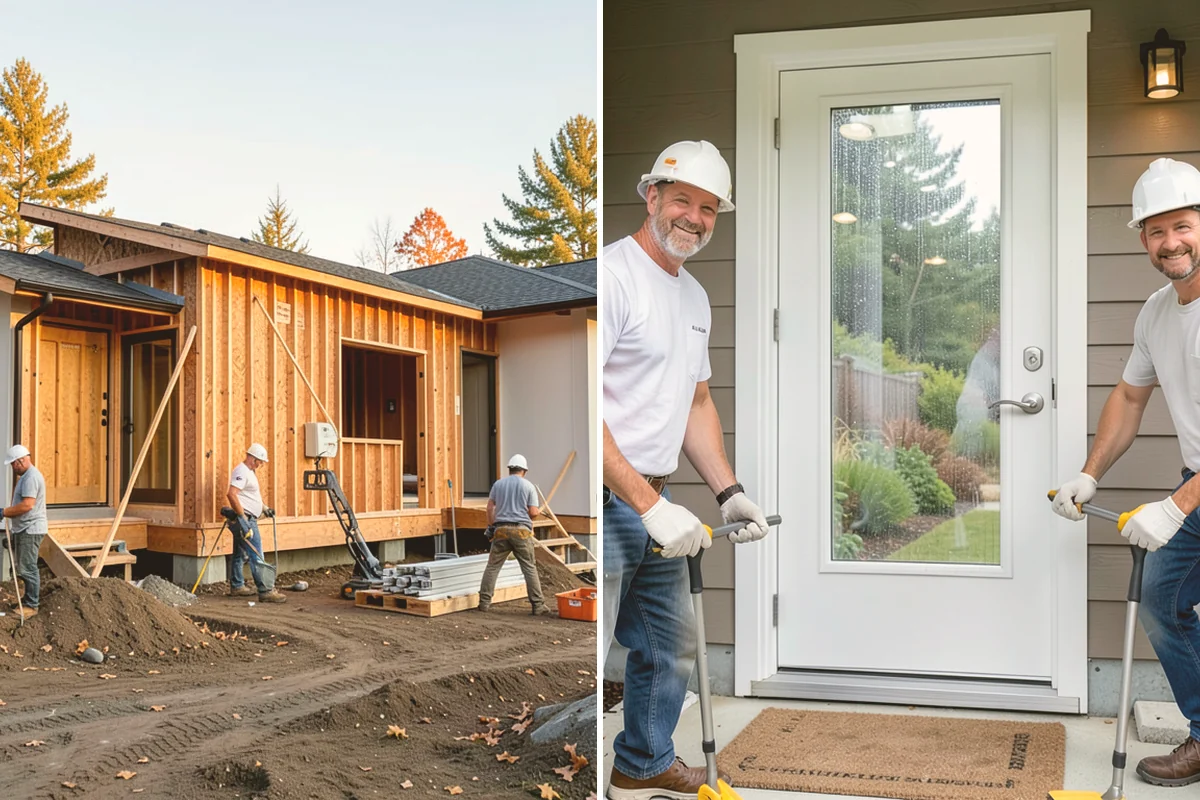 Carriage House Construction in Sammamish, King County, WA - We plan the carriage house layout and placement