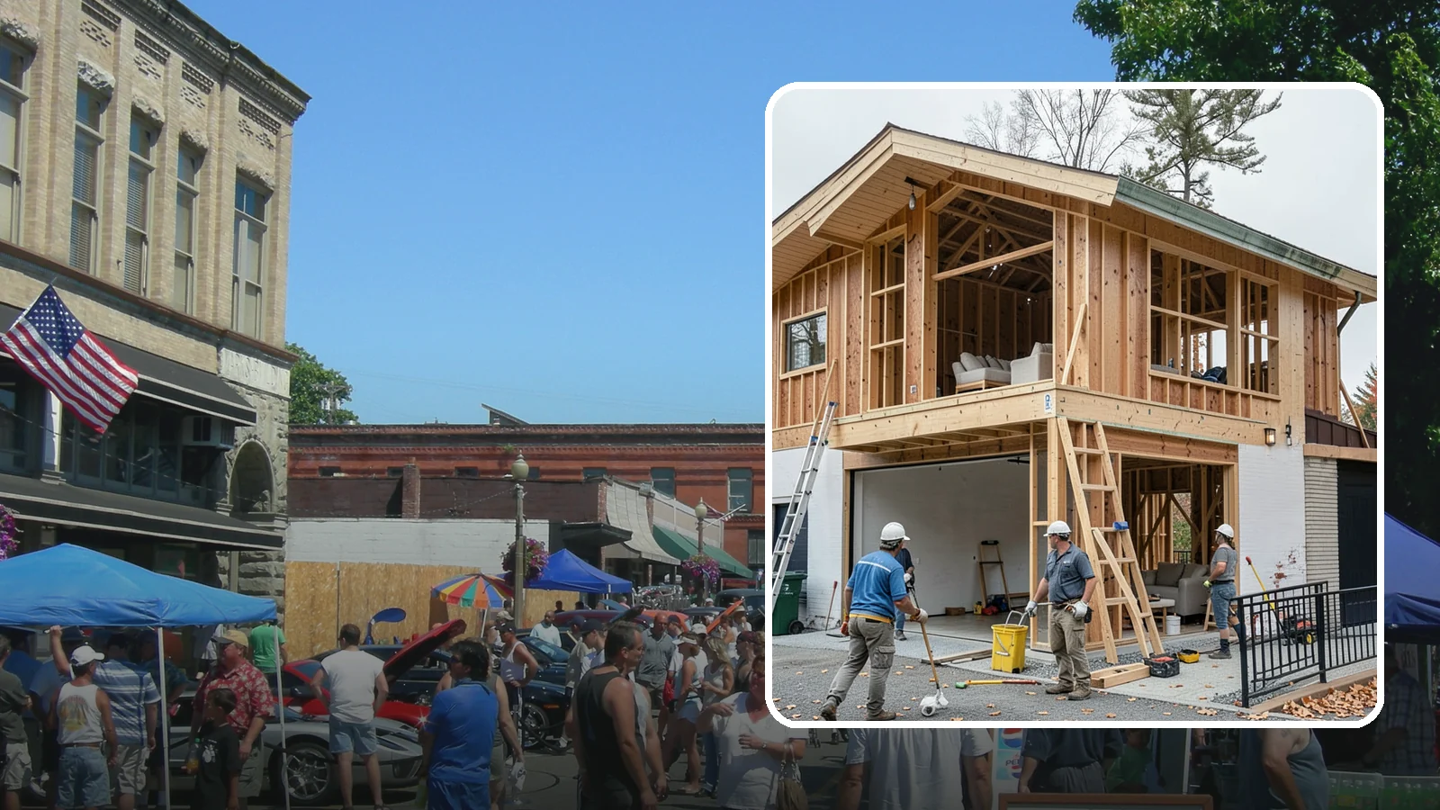 Carriage House Construction in Snohomish, Snohomish County, WA - Carriage house construction that pairs vehicle storage below with private living space above on your Western Washington lot.