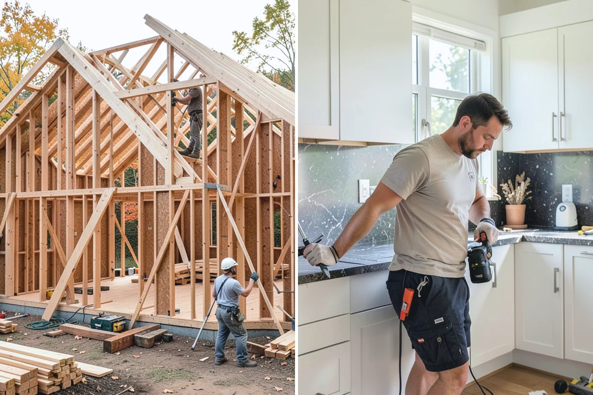Carriage House Construction in South Prairie, Pierce County, WA - We plan the carriage house layout and placement