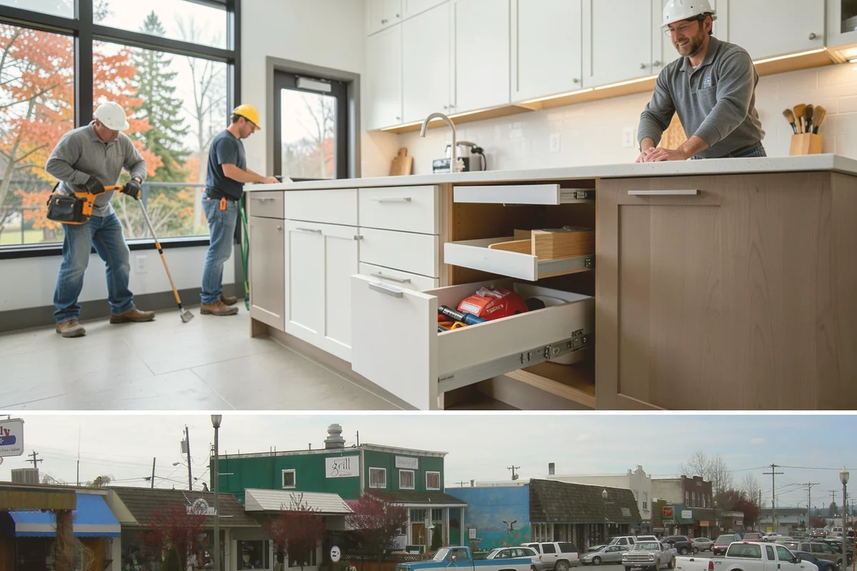Carriage House Construction in Stanwood, Snohomish County, WA - Given the substantial exterior construction, the carriage house shell is best built during the drier late-spring-to-early-fall...