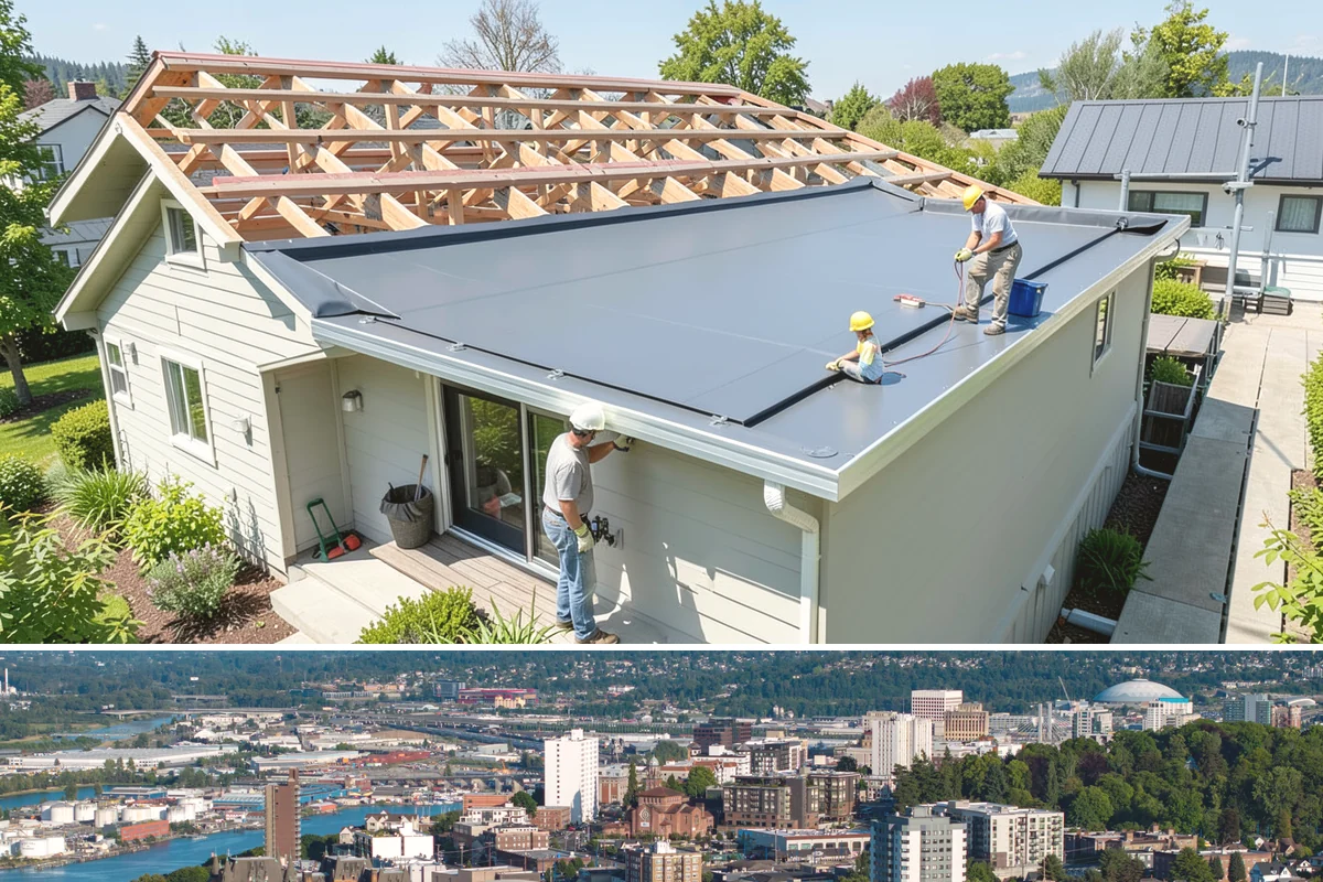 Carriage House Construction in Tacoma, Pierce County, WA - Given the substantial exterior construction, the carriage house shell is best built during the drier late-spring-to-early-fall...