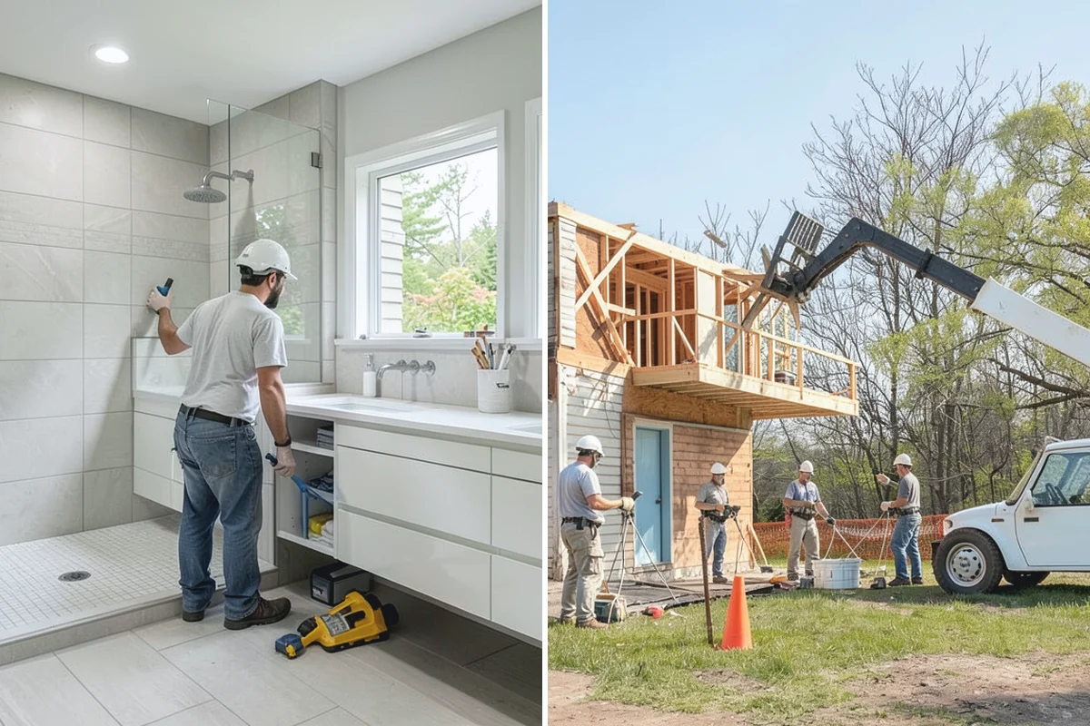 Carriage House Construction in Woodinville, King County, WA - We plan the carriage house layout and placement