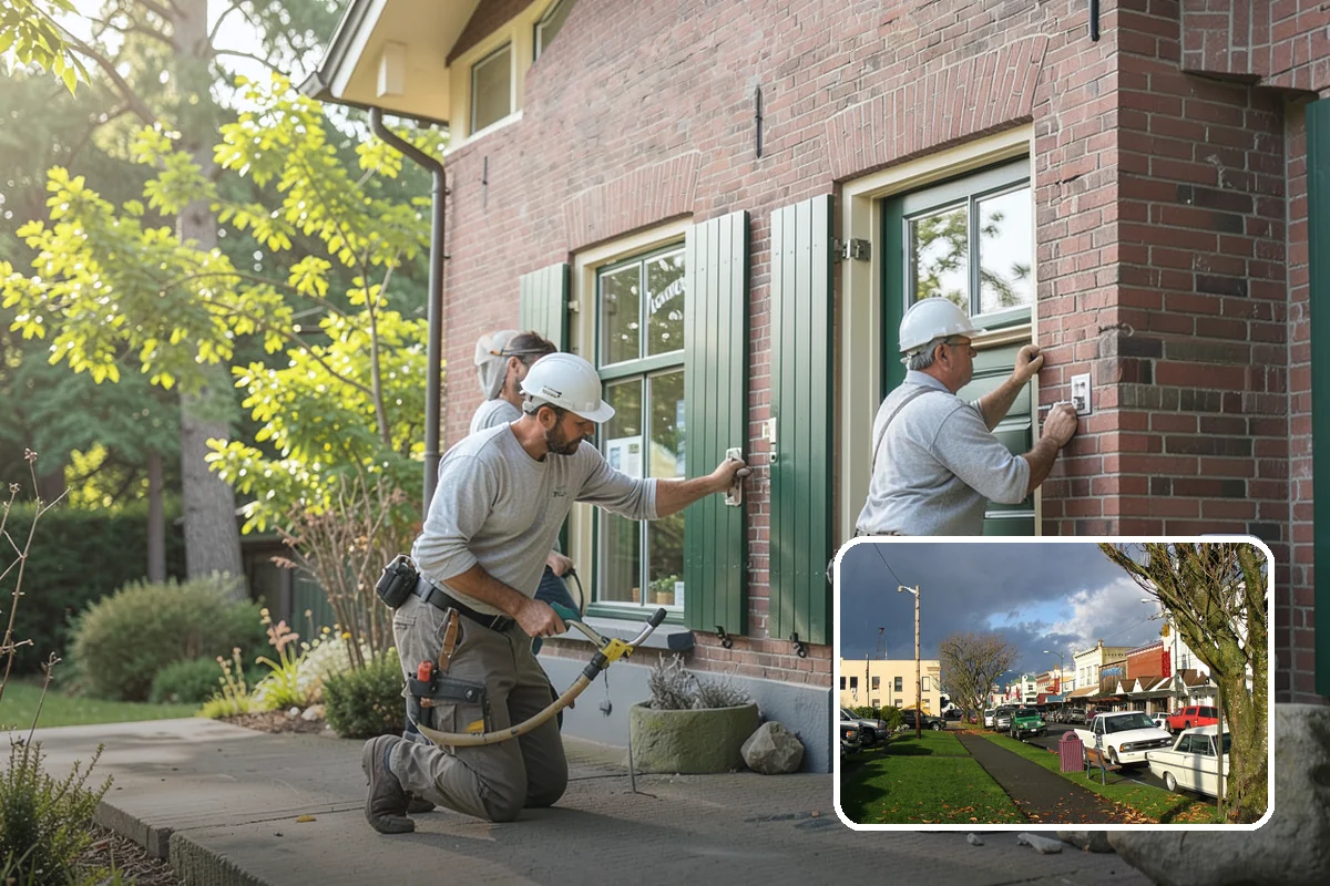 Casement Window Installation in Arlington, Snohomish County, WA - Tight seal that excels at blocking drafts and rain