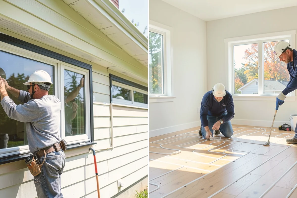 Casement Window Installation in Bothell, King County, WA - Confirm openings and select casement units and hardware