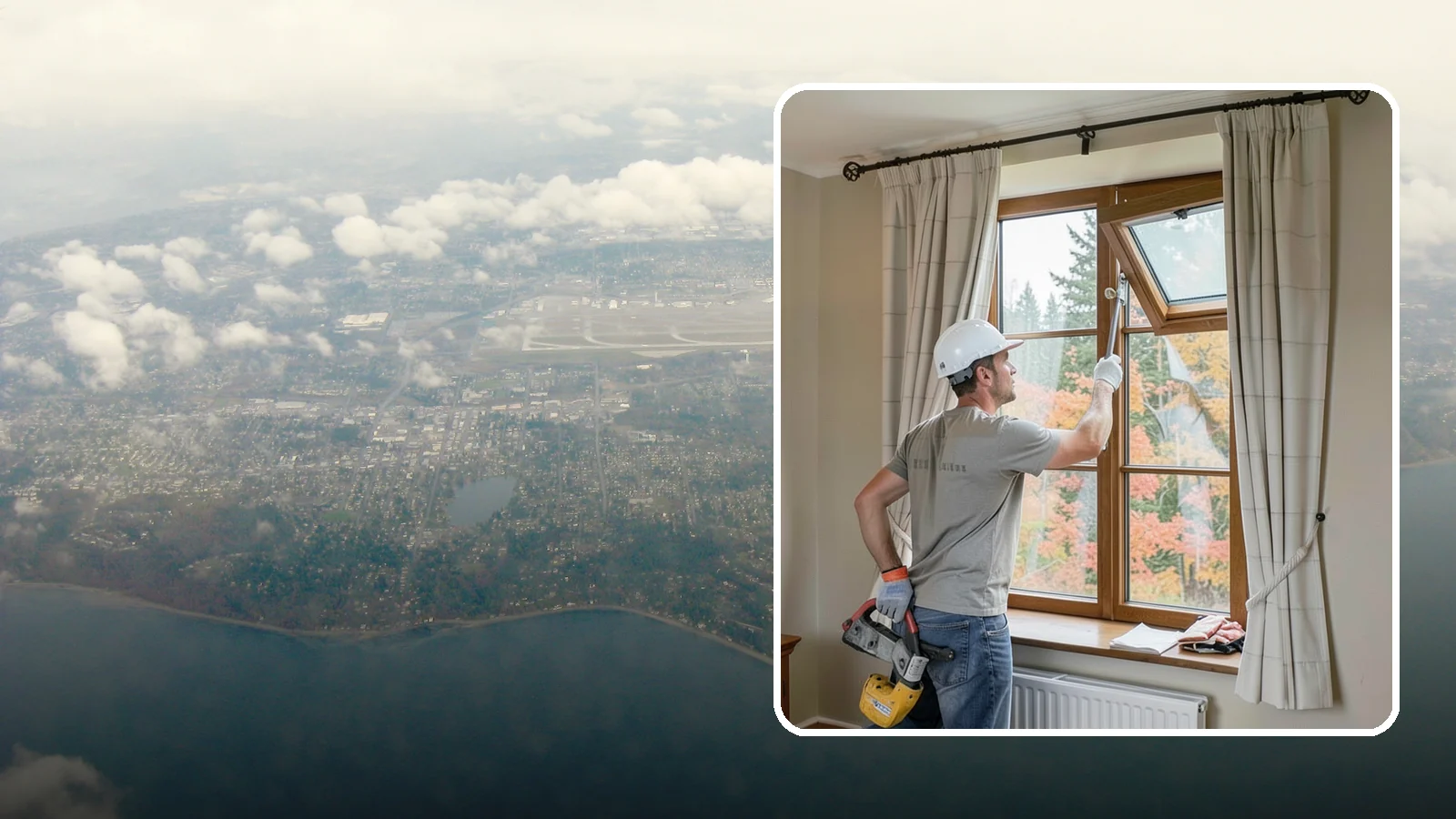 Casement Window Installation in Burien, King County, WA - Installing crank-out casement windows that seal tightly and catch the breeze on mild PNW days.