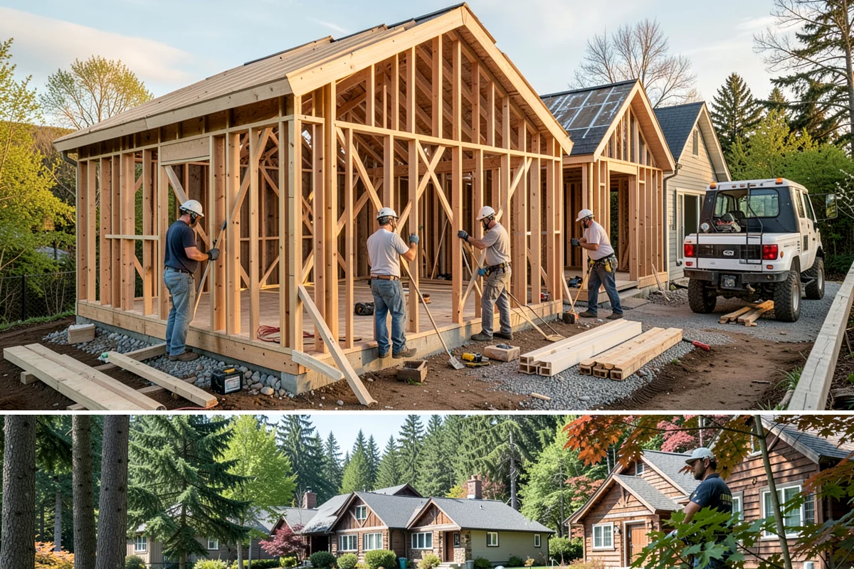 Casement Window Installation in Edgewood, Pierce County, WA - Casement windows install year-round, and we ensure each unit is sealed promptly during rainier stretches.