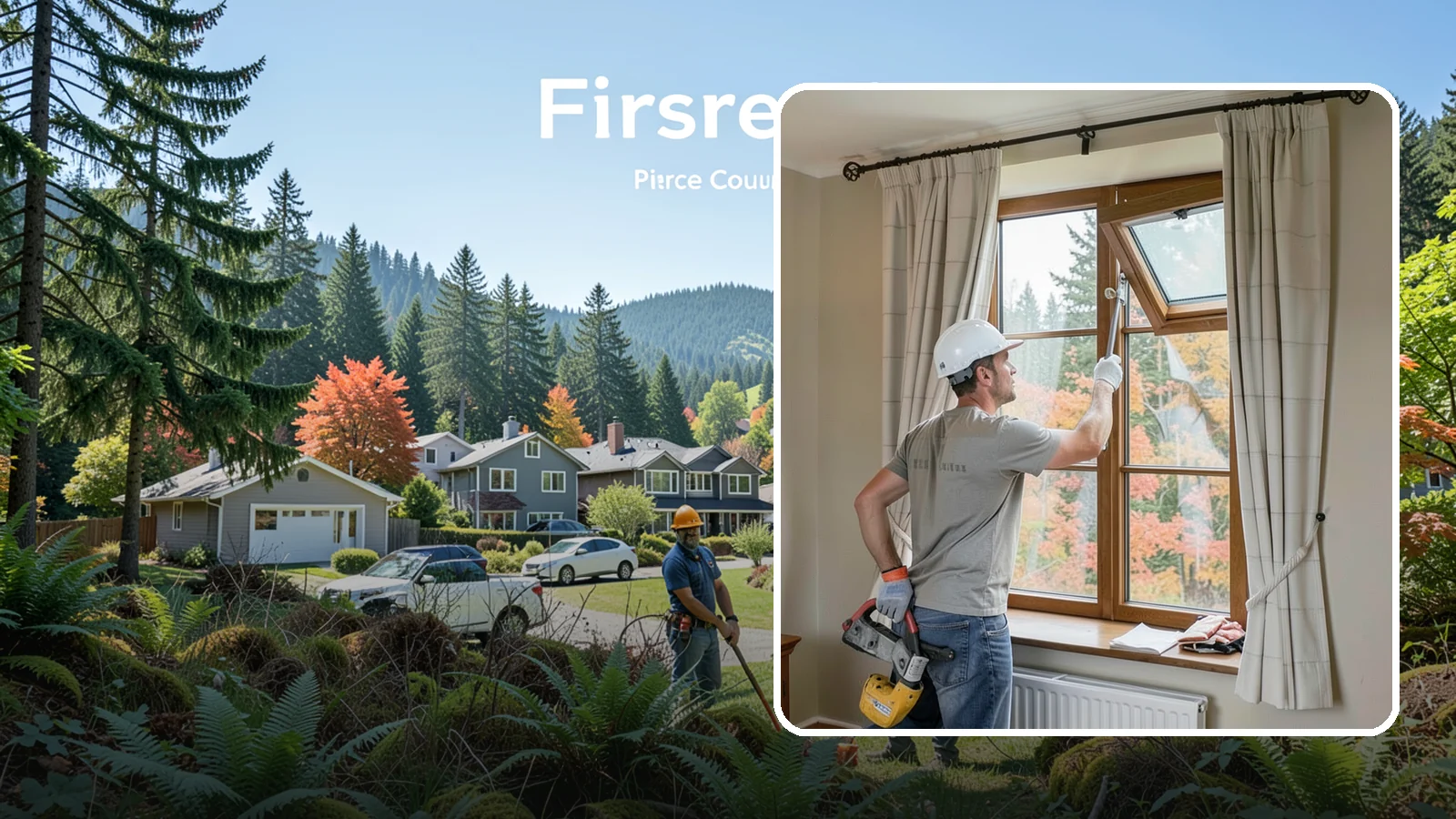 Casement Window Installation in Fircrest, Pierce County, WA - Installing crank-out casement windows that seal tightly and catch the breeze on mild PNW days.