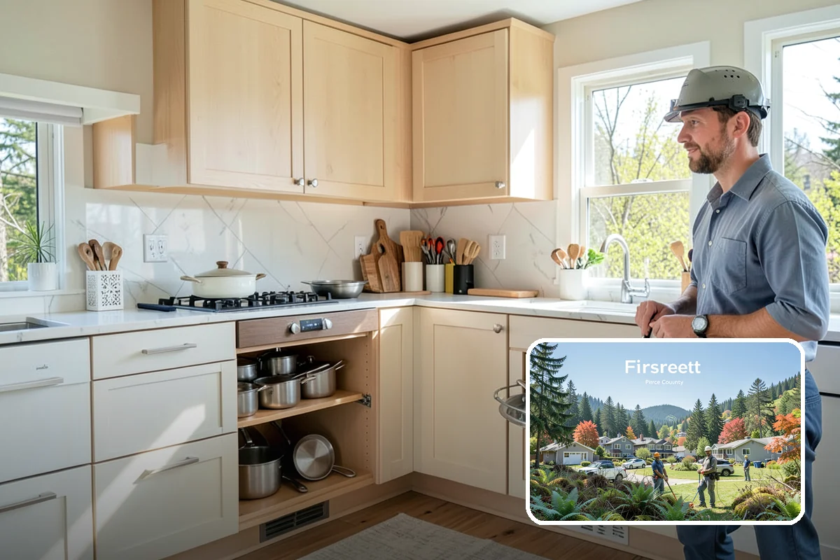 Casement Window Installation in Fircrest, Pierce County, WA - Tight seal that excels at blocking drafts and rain