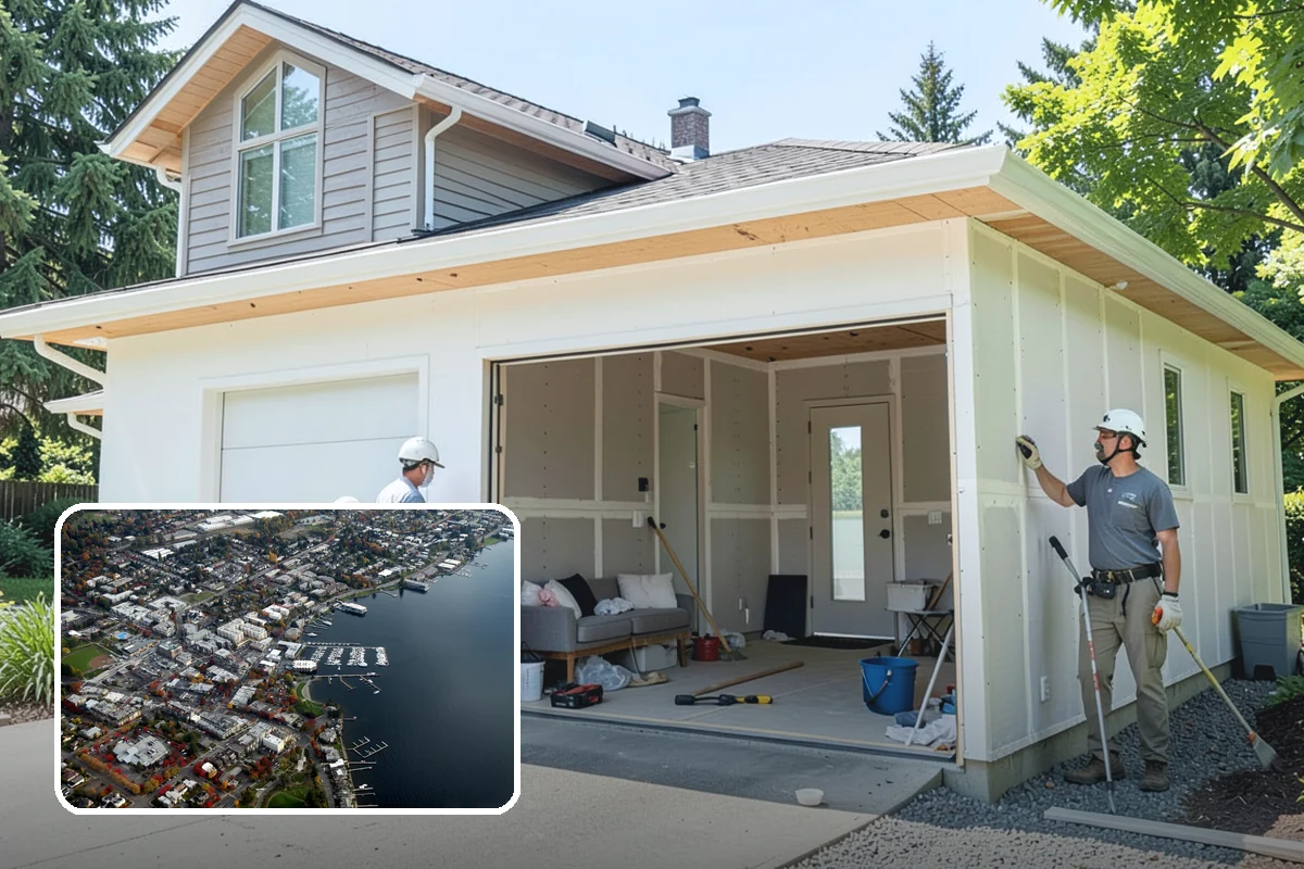 Casement Window Installation in Kirkland, King County, WA - Tight seal that excels at blocking drafts and rain