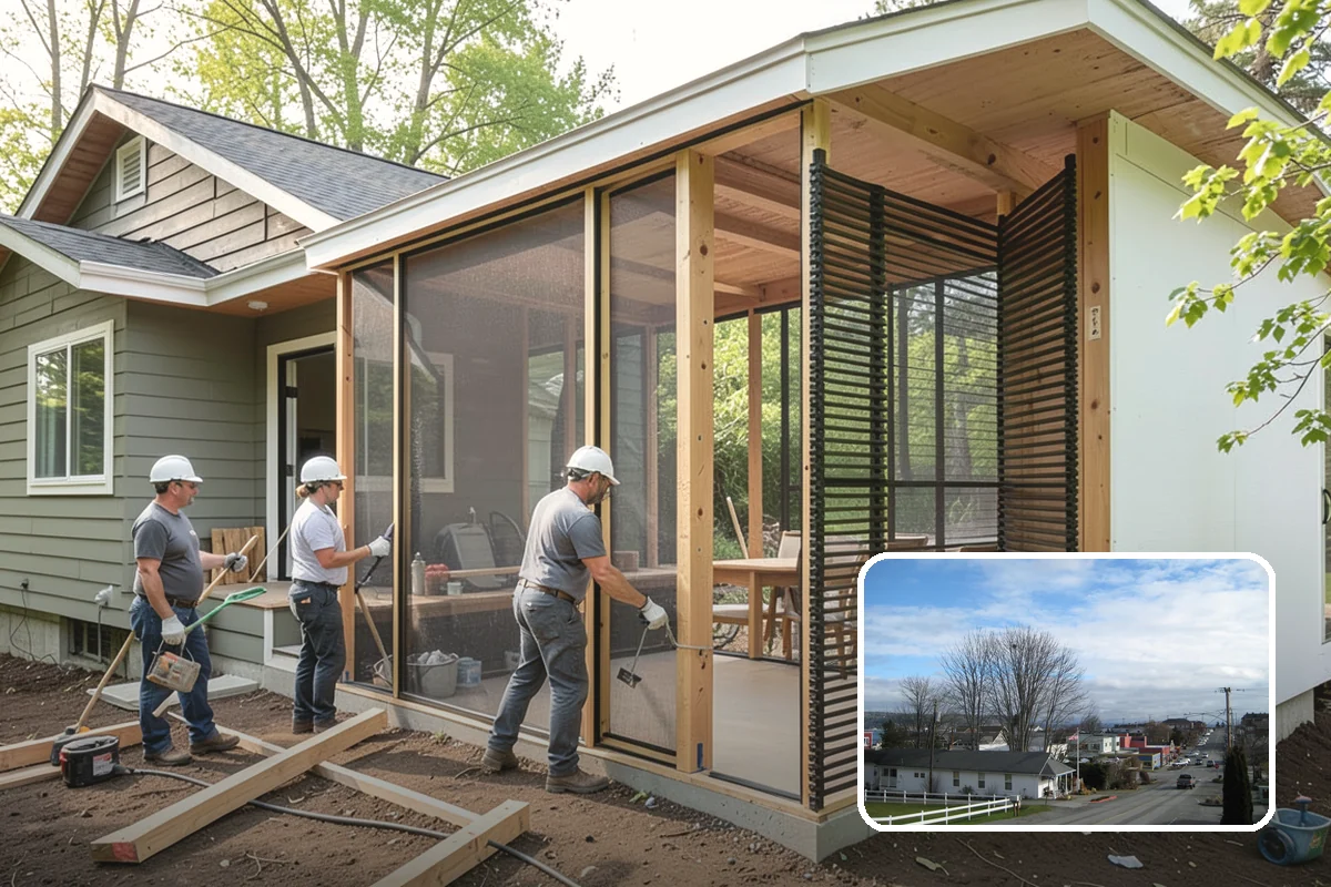Casement Window Installation in Langley, Island County, WA - Tight seal that excels at blocking drafts and rain