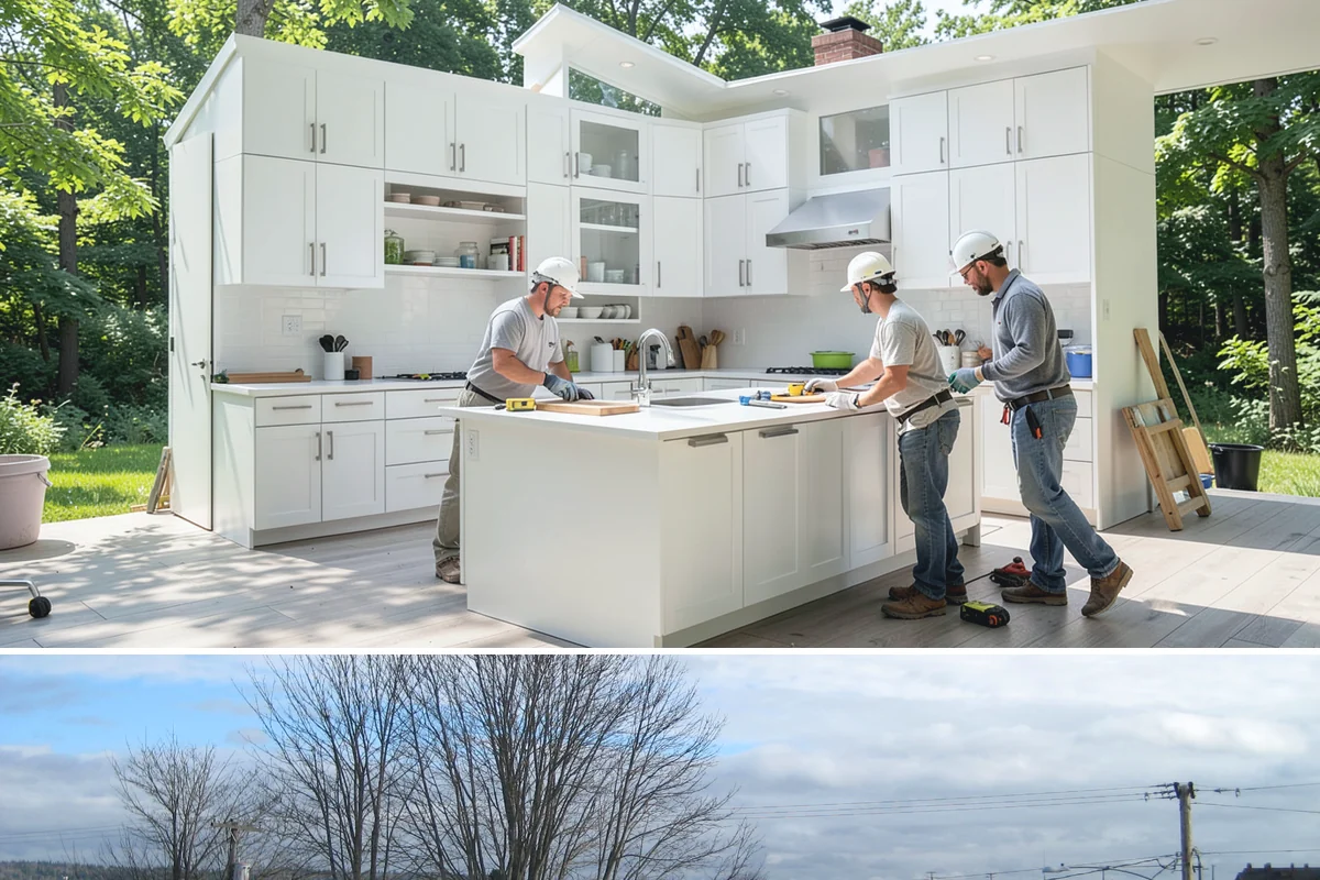Casement Window Installation in Langley, Island County, WA - Casement windows install year-round, and we ensure each unit is sealed promptly during rainier stretches.