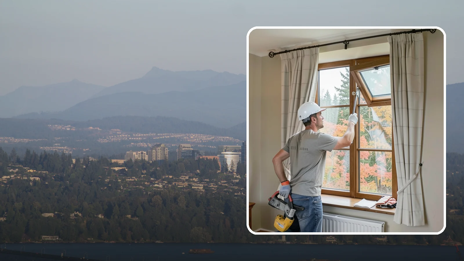 Casement Window Installation in Medina, King County, WA - Installing crank-out casement windows that seal tightly and catch the breeze on mild PNW days.