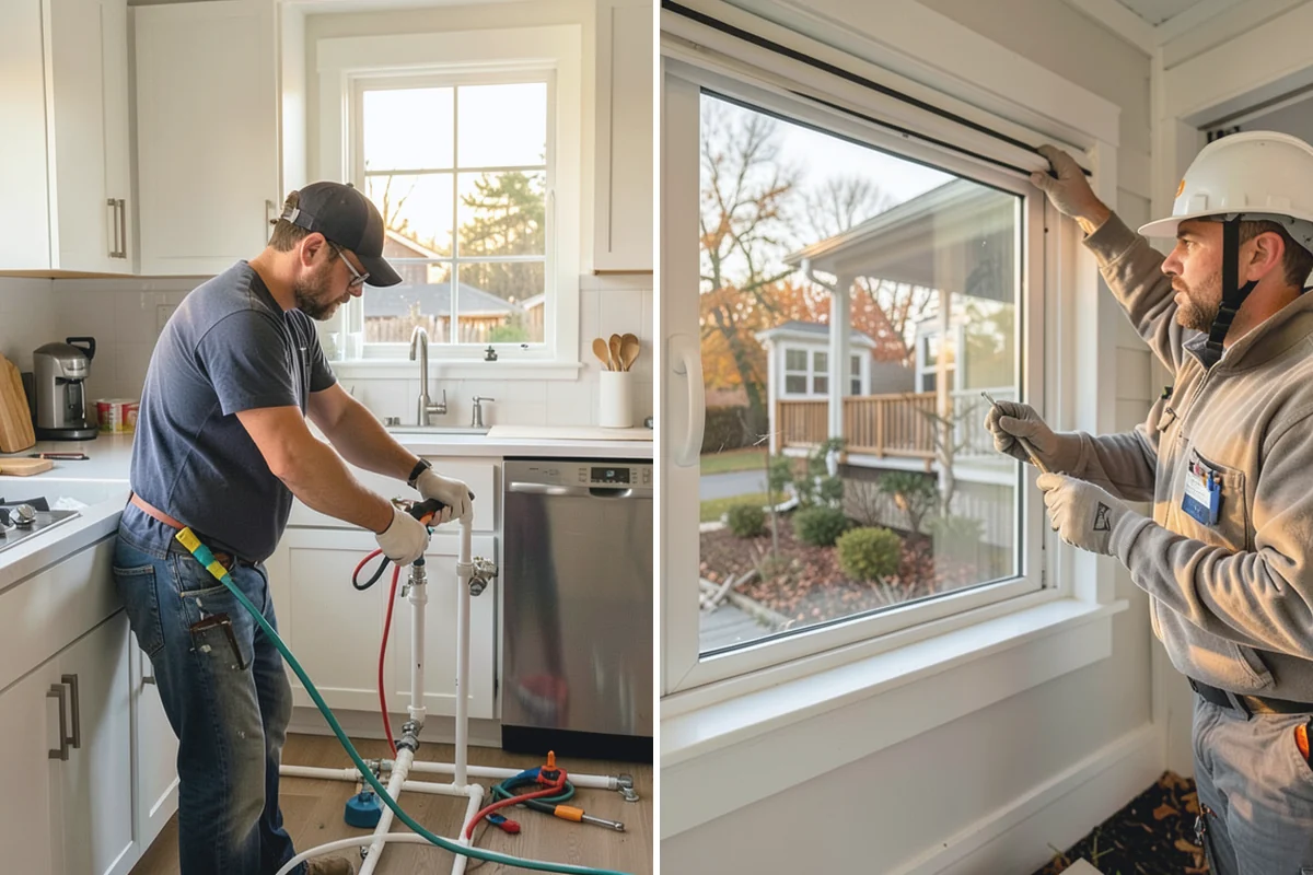 Casement Window Installation in Medina, King County, WA - Confirm openings and select casement units and hardware