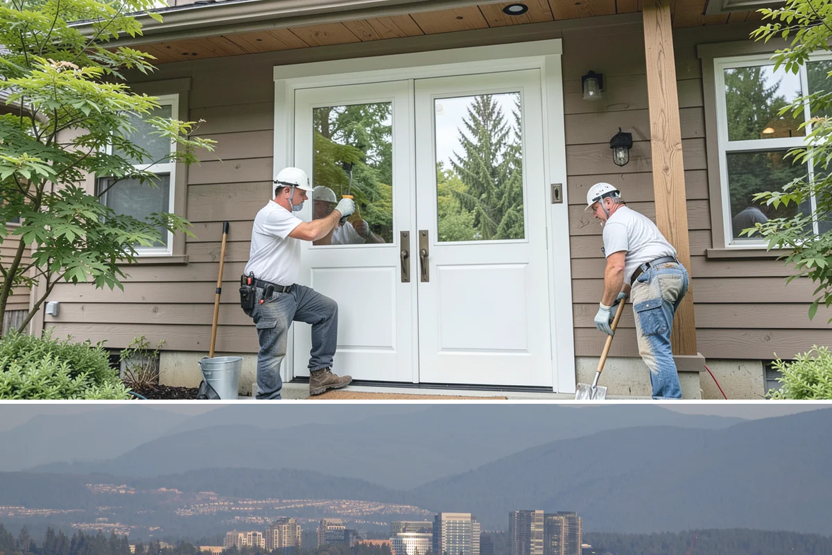 Casement Window Installation in Medina, King County, WA - Casement windows install year-round, and we ensure each unit is sealed promptly during rainier stretches.