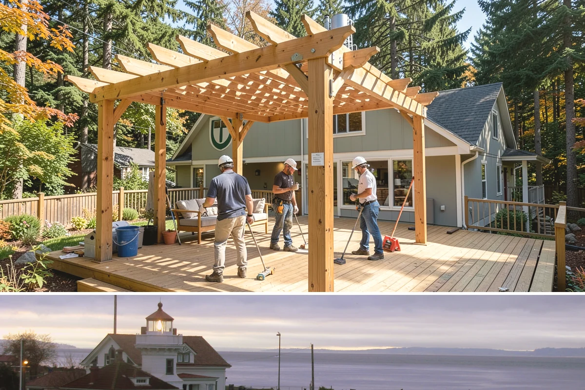 Casement Window Installation in Mukilteo, Snohomish County, WA - Casement windows install year-round, and we ensure each unit is sealed promptly during rainier stretches.