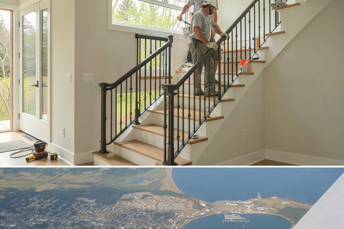 Casement Window Installation in Oak Harbor, Island County, WA - Casement windows install year-round, and we ensure each unit is sealed promptly during rainier stretches.
