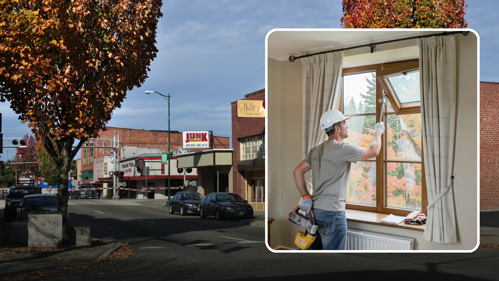 Casement Window Installation in Puyallup, Pierce County, WA - Installing crank-out casement windows that seal tightly and catch the breeze on mild PNW days.
