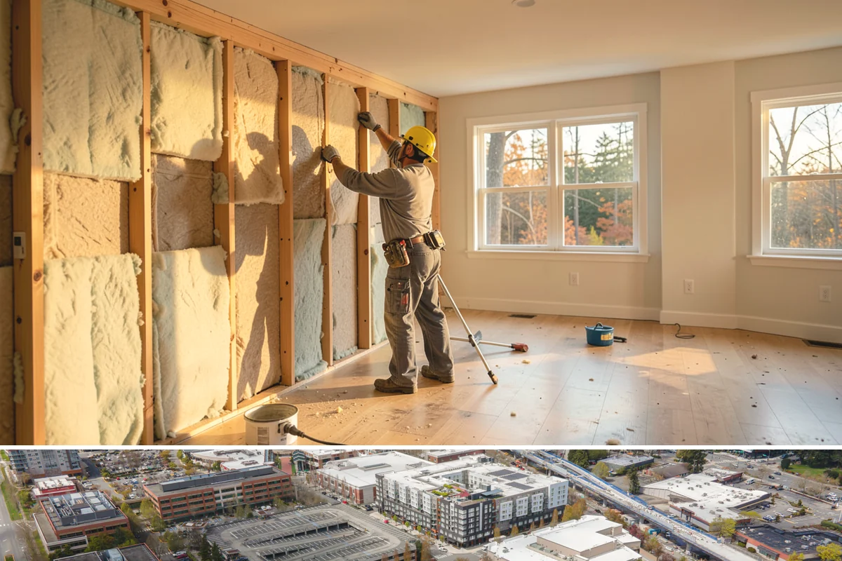 Casement Window Installation in Redmond, King County, WA - Casement windows install year-round, and we ensure each unit is sealed promptly during rainier stretches.