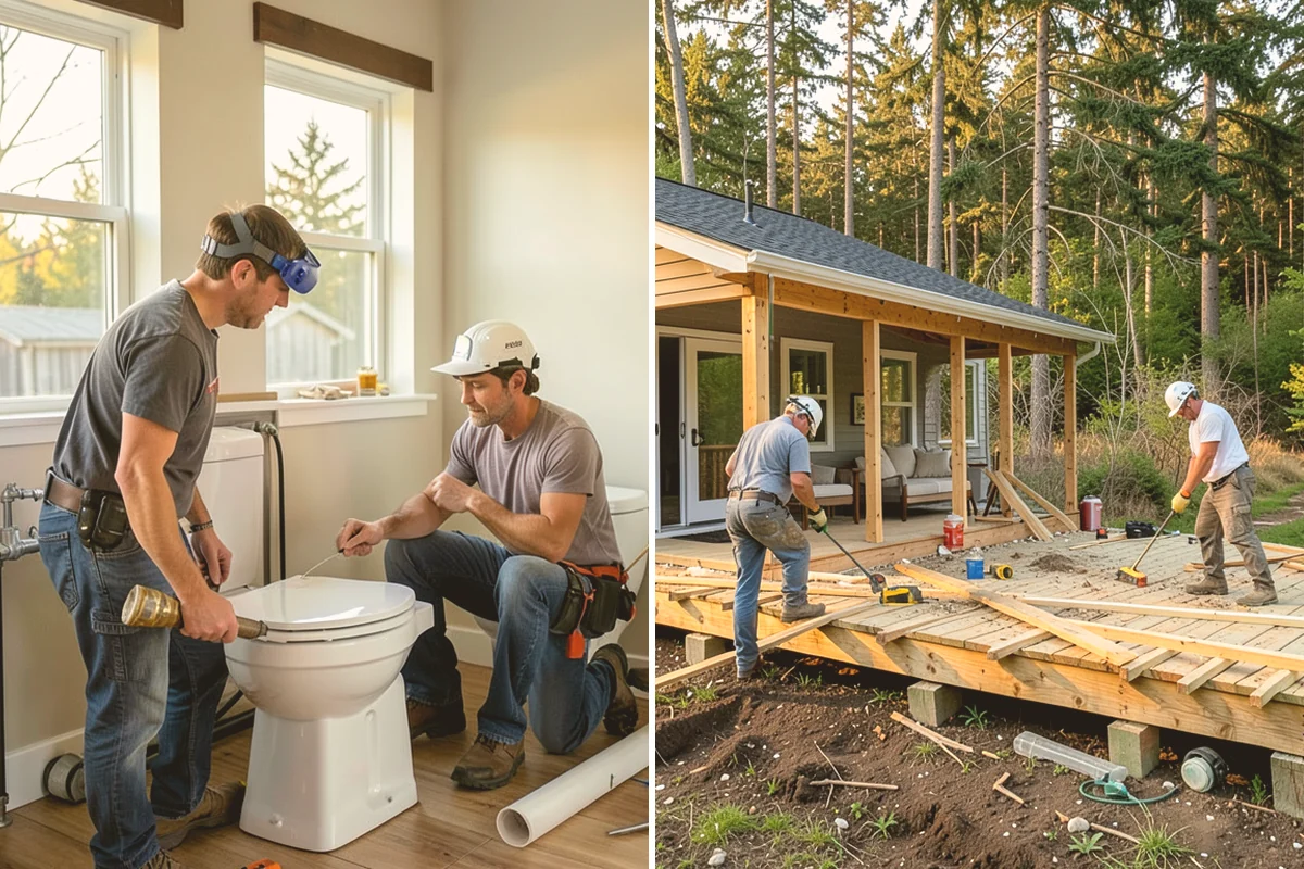Casement Window Installation in Sammamish, King County, WA - Confirm openings and select casement units and hardware