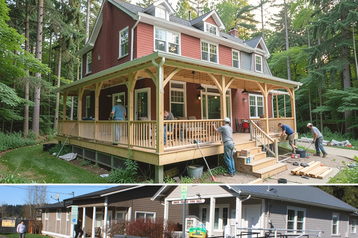 Casement Window Installation in South Prairie, Pierce County, WA - Casement windows install year-round, and we ensure each unit is sealed promptly during rainier stretches.