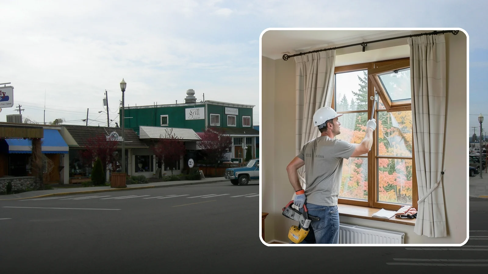 Casement Window Installation in Stanwood, Snohomish County, WA - Installing crank-out casement windows that seal tightly and catch the breeze on mild PNW days.