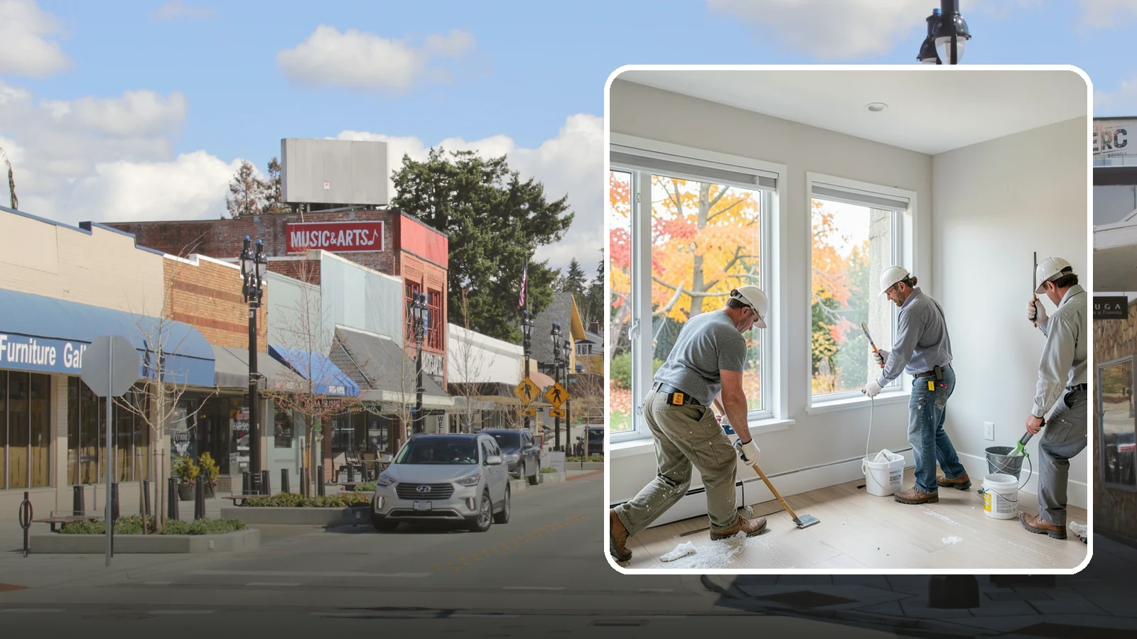 Caulking & Sealing in Bothell, King County, WA - Precision caulking and sealing that keeps water and drafts out of your home's joints.