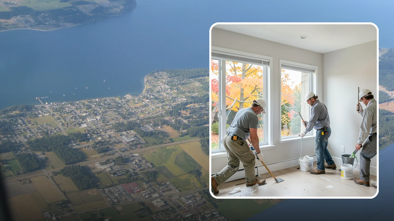 Caulking & Sealing in Coupeville, Island County, WA - Precision caulking and sealing that keeps water and drafts out of your home's joints.