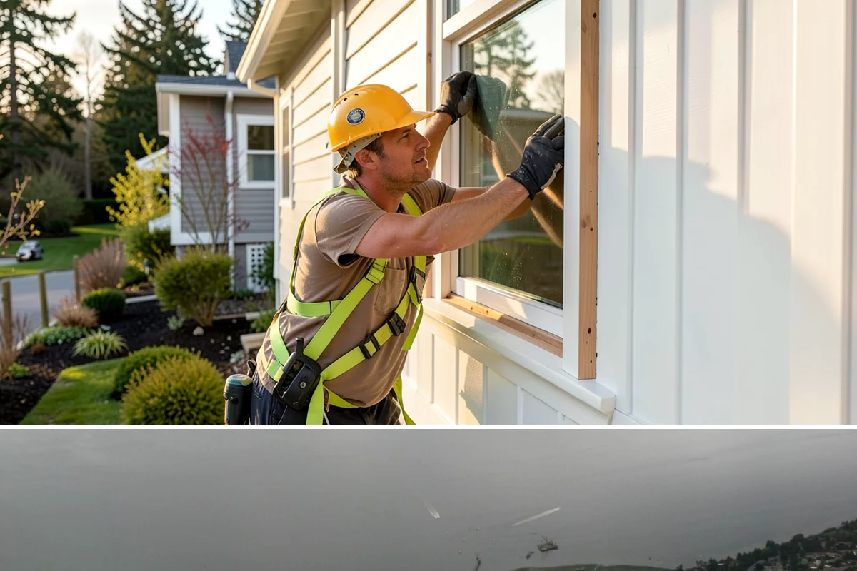 Caulking & Sealing in Des Moines, King County, WA - Exterior caulking is best applied in dry, mild conditions for a proper cure.