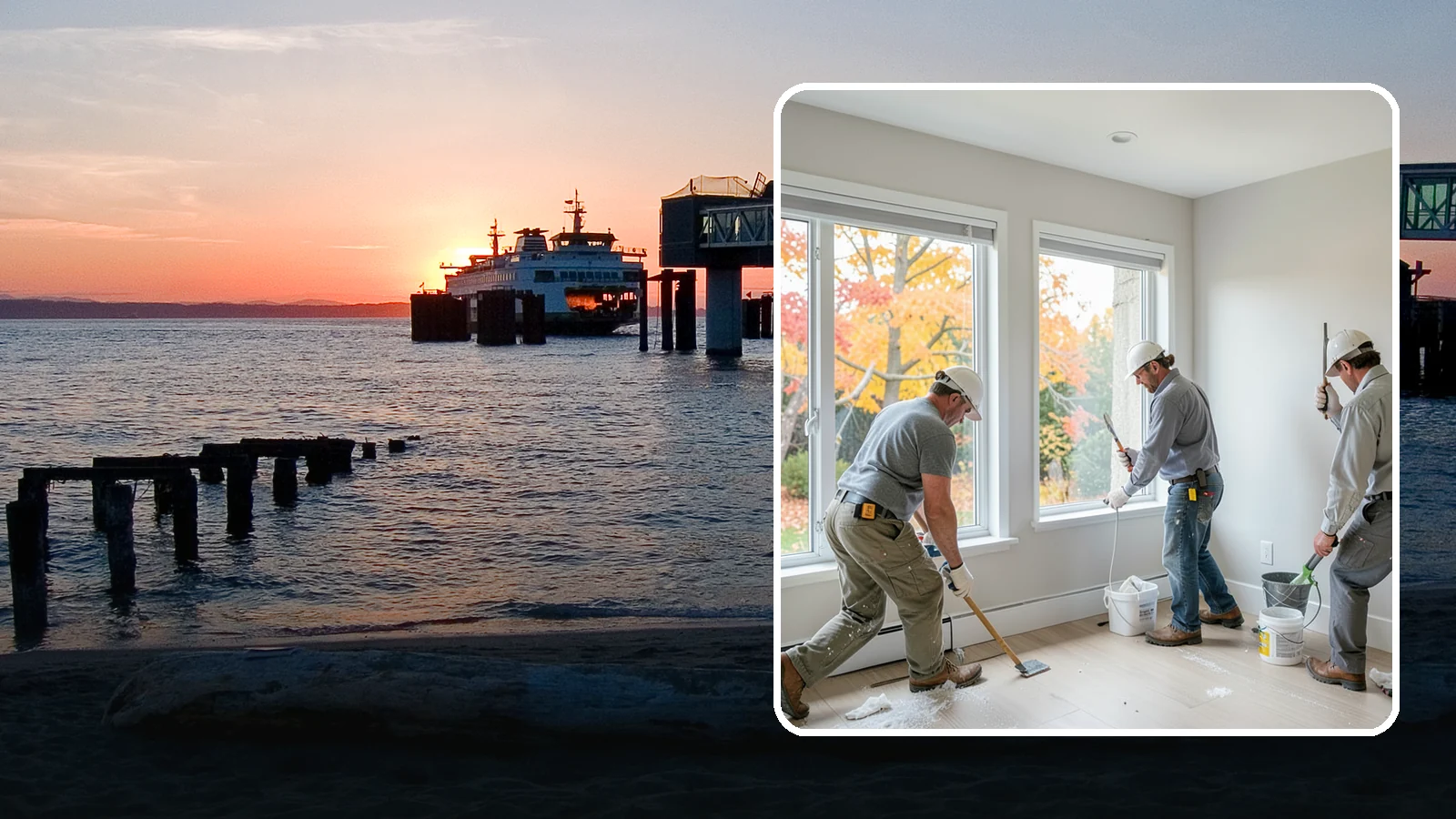 Caulking & Sealing in Edmonds, Snohomish County, WA - Precision caulking and sealing that keeps water and drafts out of your home's joints.