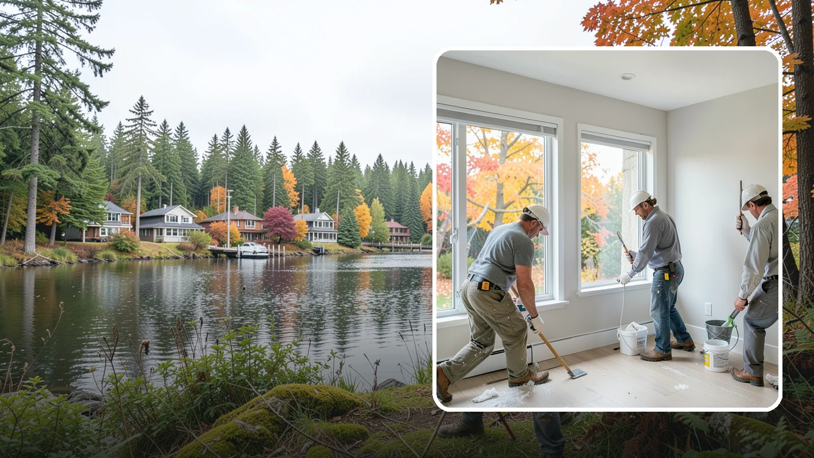 Caulking & Sealing in La Conner, Skagit County, WA - Precision caulking and sealing that keeps water and drafts out of your home's joints.
